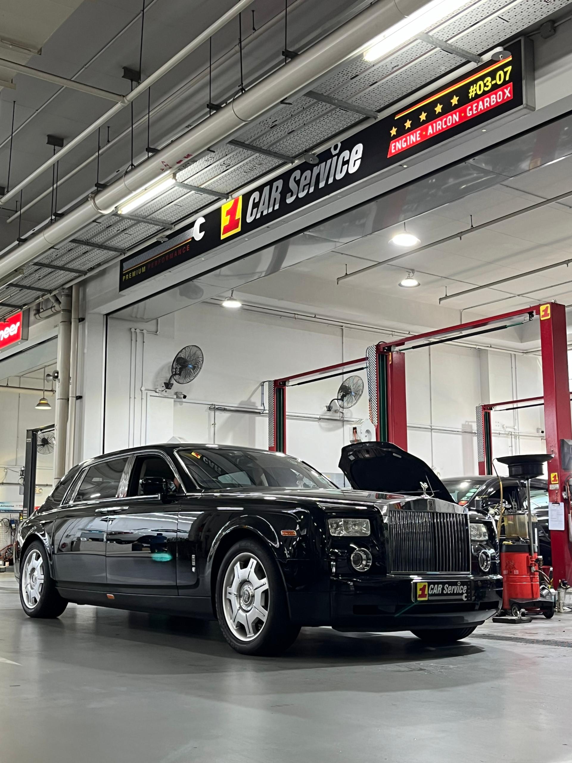 Rolls-Royce repair in 1 Car Service Workshop, Best Car Workshop Singapore