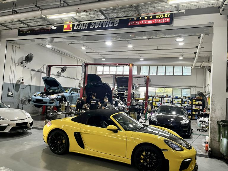 Multiple Porsche Servicing done at 1 Car Service Workshop, the best Porsche workshop for Porsche repair and maintenance.