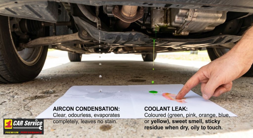 car coolant leak